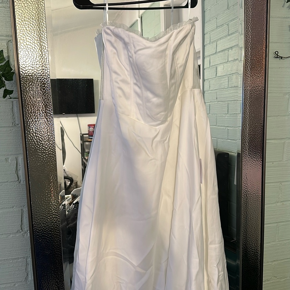 Lulus wedding dress!